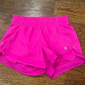 hot pink athleta shorts